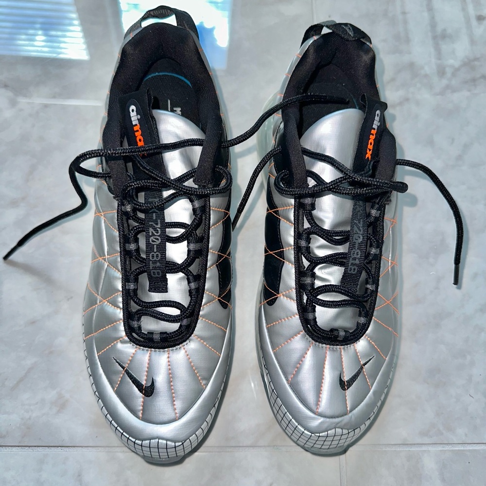 Nike AirMax MX-720-818 Silver Men’s 10.  Brand new. Never worn.